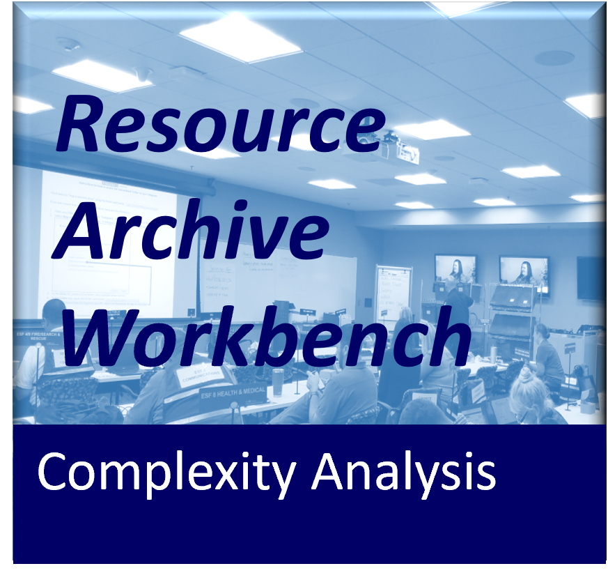 ACTIVITY COMPLEXITY ANALYSIS FACTORS visual data 4