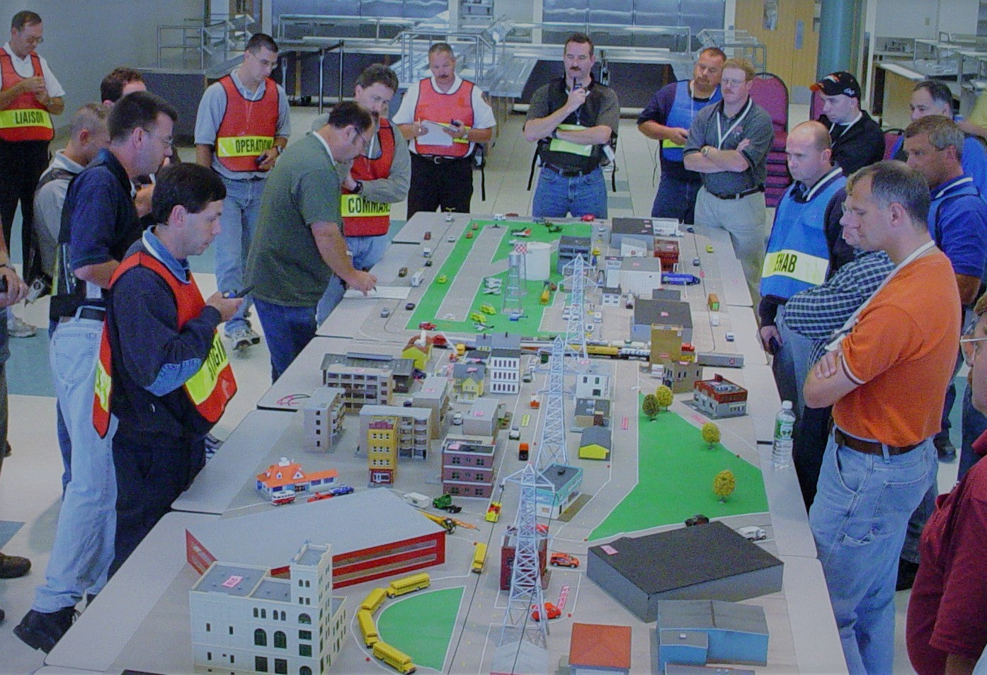 Students engaging in The NIMS Store Diorama Concept