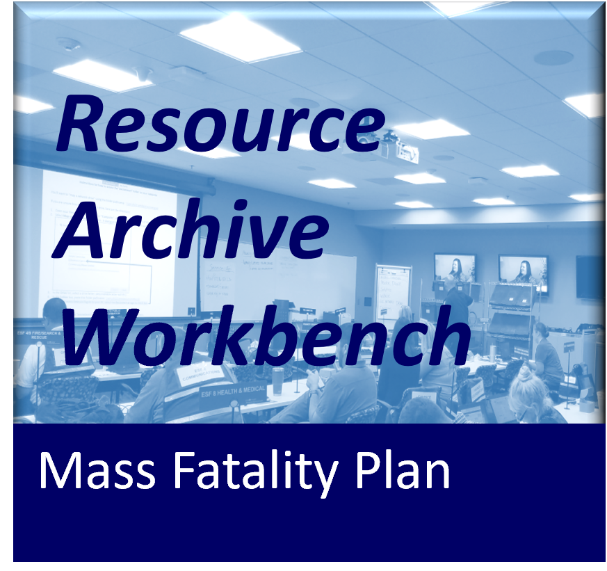 Mass Fatality Plan – The NIMS Store