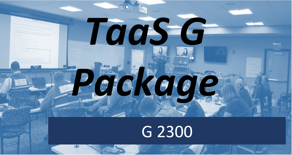 TaaS Package: G 2300